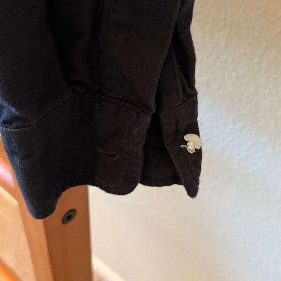 Frank and Eileen Barry Black Button-Up Shirt - Picture 4 of 7